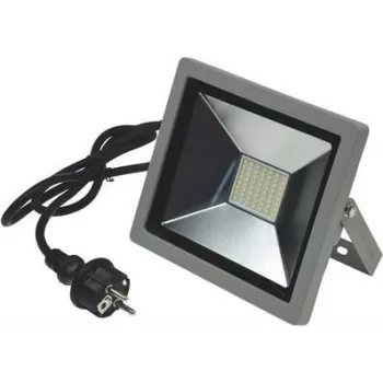 ChiliTec LED-Spotlight schlank 100W n-White 230V 9230lm 4000K 1,5m H05RNF (22368)