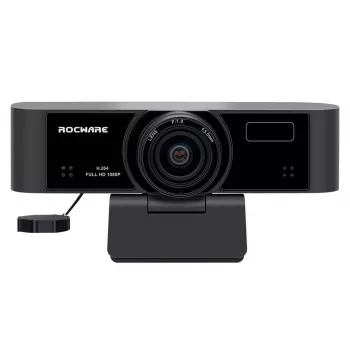 Webkamera ROCWARE RC15 720p-Auflösung mit integriertem Mikrofon