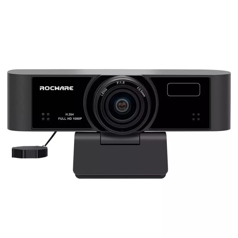 Webkamera ROCWARE RC15 720p-Auflösung mit integriertem Mikrofon