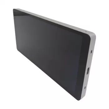 Dual Control Panel Shelly Wall Display X2 WiFi/BLU (silber) + BLU H&T