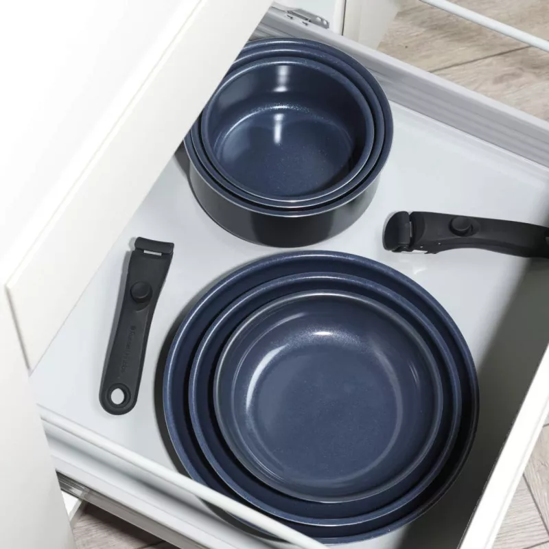 Kochtopf-Set Russell Hobbs RH03321EU7 — 8-teilig, antihaftbeschichtet, spülmaschinengeeignet