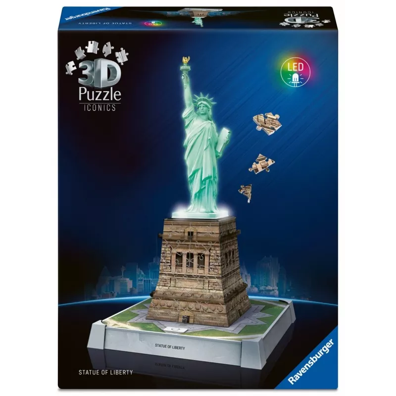 Puzzle 3D Freiheitsstatue