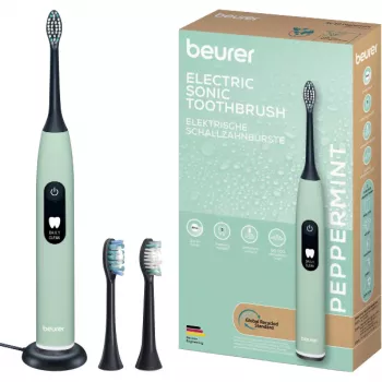 Zahnbürste Beurer SC 50 Pfefferminze Schallzahnbürste Grün Planet 10515