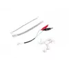 LANBERG Netzwerkkabeltester NT-0501 — RJ-11/RJ-12/RJ-45-Unterstützung, max. Länge 250 m, integrierte Batterie, LED-Anzeigen, schwarz