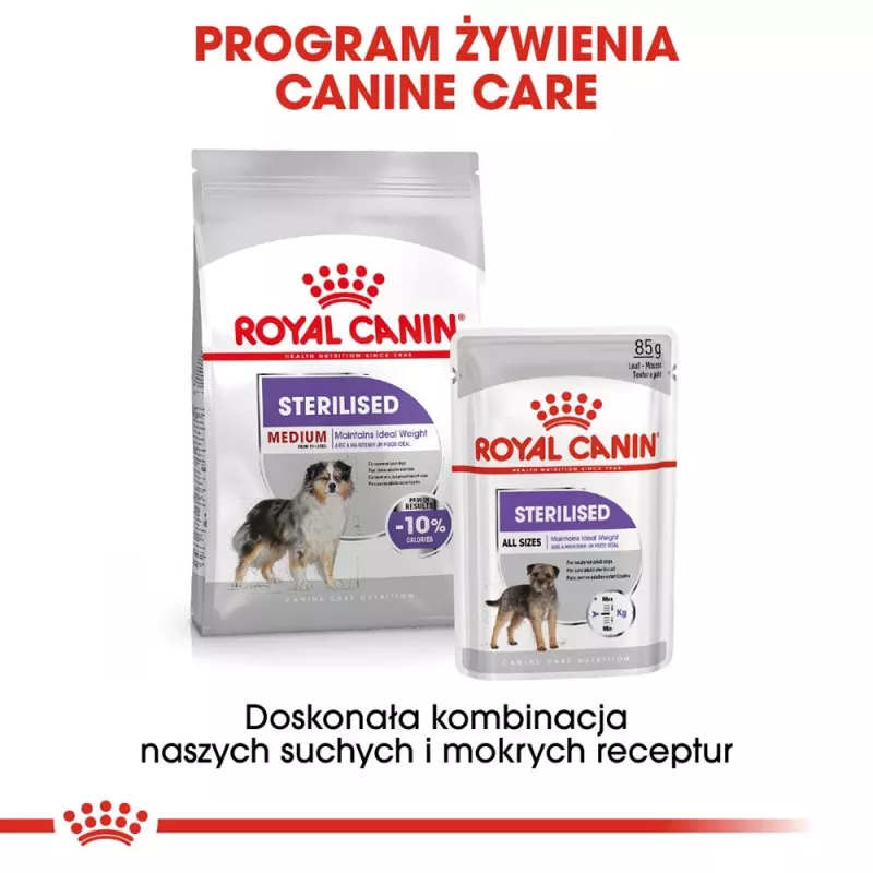 ROYAL CANIN Medium Sterilised Trockenhundefutter - 3 kg