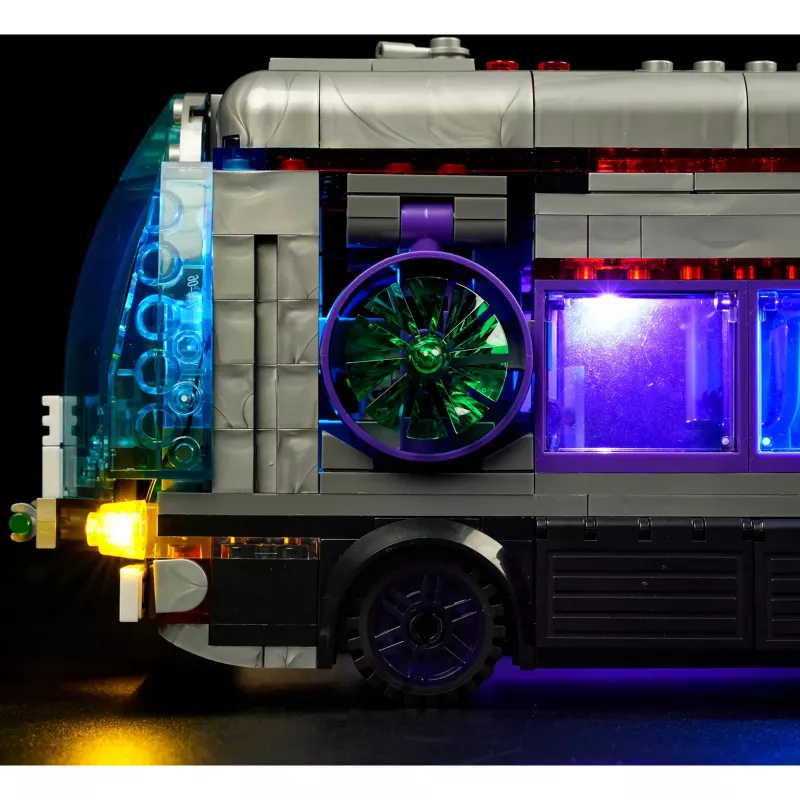 Cyberpunk Neoncity – Future Bus, Konstruktionsspielzeug