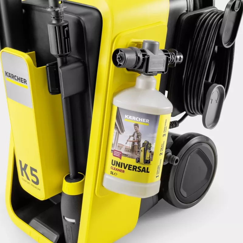 Kärcher K 5 Comfort Premium Connect Home Hochdruckreiniger Standgerät 500 l/h 2100 W Gelb