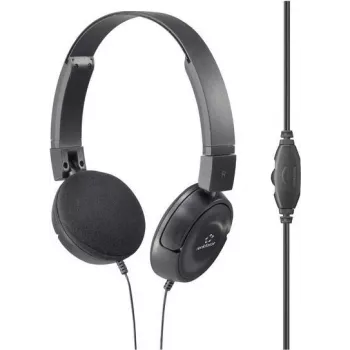 RF-HS-130 On-Ear-Kopfhörer kabelgebunden Stereo Schwarz Stirnband (RF-5152722)