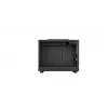 Computergehäuse DeepCool CH160 PLUS Small Form Factor SFF ATX/mATX, gehärtetes Glas, USB-C, Schwarz