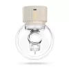 Elektronische kabellose Milchpumpe neno VENTO Three-Phase, wiederaufladbar, tragbar, LCD-Anzeige, 150 ml Flasche, BPA-frei, beige