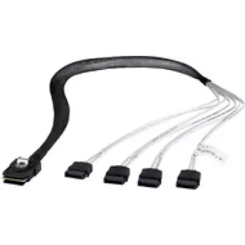 Fantec SRC- MINI SRC-mini SAS - 4x SATA Kabel, 6 Gbit/s, 0,7 m (2166)