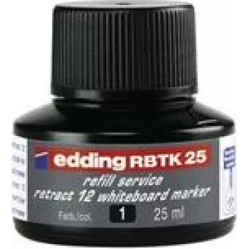 Nachfülltinte für Edding RBTK 25 Marker, schwarz, 25 ml
