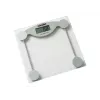 Elektronische Personenwaage Mesko MS 8137 — 150 kg Kapazität, 100 g Genauigkeit, weiß/transparent