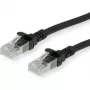 Roline - Patchkabel - RJ-45 (M) an RJ-45 (M) - 5 m - SFTP, PiMF - CAT 6 - halogenfrei, vergossen, Litze - Schwarz