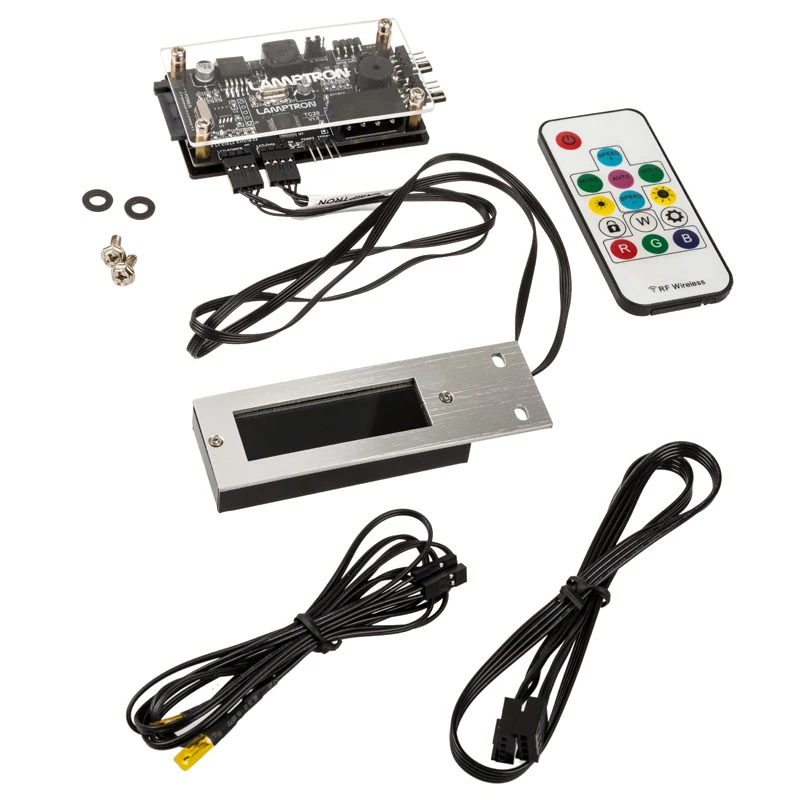 Lamptron TC20 PCI RGB Lüfter- und LED-Controller - Silber
