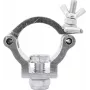 Klemme EUROLITE DEC-30 silber für 35mm Traversen/Rohre