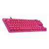 Gaming-Tastatur Logitech G 920-013249 USB AZERTY French Pink Tenkeyless
