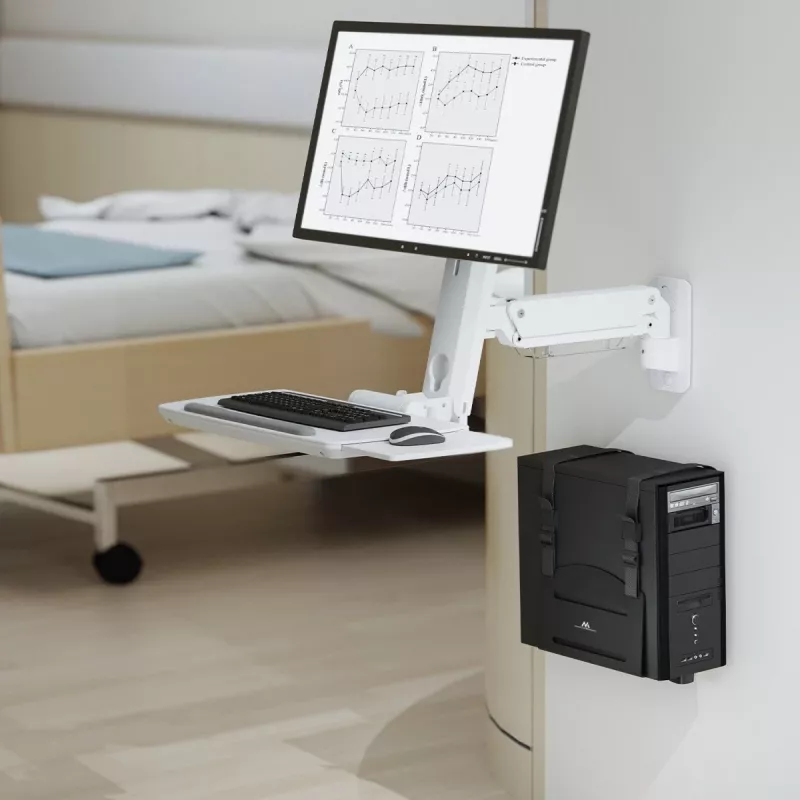 CPU-Halter, MC-116 B schwarz