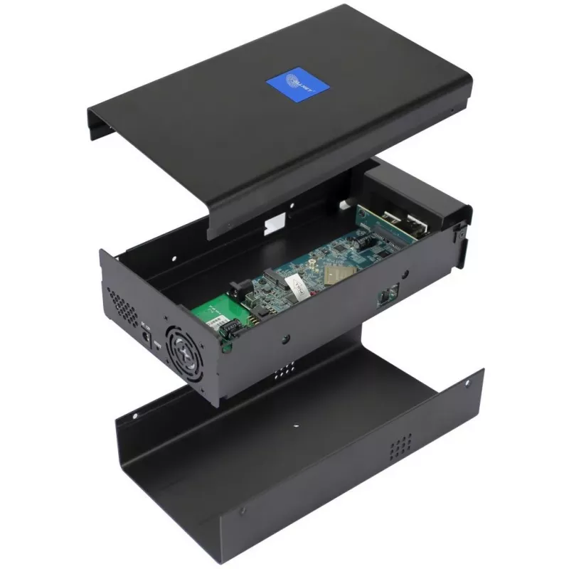 NVR Box ALLNET ALL2289-4GB mit Networkoptix Server RK3399 4GB für 3,5-Zoll-Festplatte/SSD