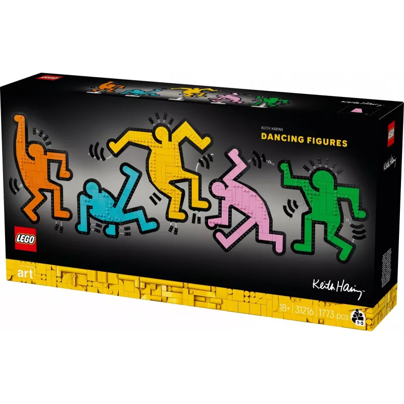 LEGO ART 31216 Keith Haring - Tanzende Figuren