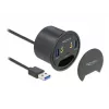 In-Desk Hub USB DeLOCK 3 Port 62794
