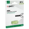 USB-Flash-Laufwerk Emtec D250 Mini 64 GB USB Typ-A 2.0 Schwarz