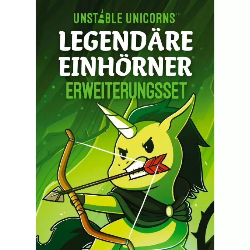 Unstable Unicorns - Legendäre Einhörner, Kartenspiel-Erweiterung