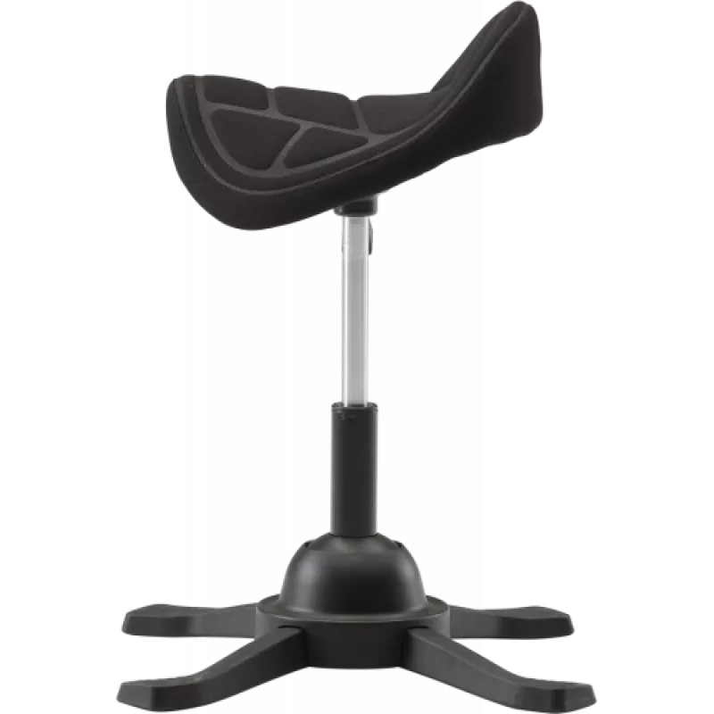 Ergonomischer Balancestuhl up up Toronto Schwarz Stoff mit längerer Gasfeder