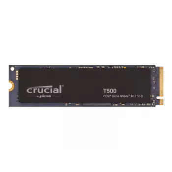 SSD-Laufwerk Crucial T500 1TB M.2 NVMe 2280 PCIe 4.0 mit Kühlkörper