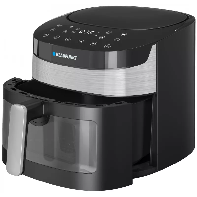 Fritteuse Blaupunkt AFD722 7,2 L, 1800 W, 40–200 °C, Touch-LED, Aluminium, weiß