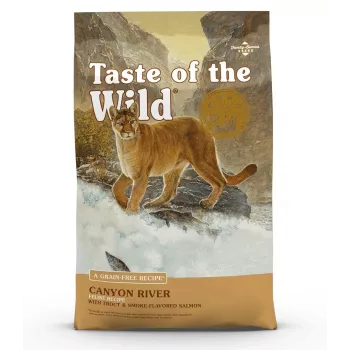 TASTE OF THE WILD Canyon River – Trockenfutter für Katzen – 2 kg