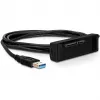 Delock Dockingstation SATA HDD > USB3.0 - Speicher-Controller - 2.5 / 3.5 gemeinsam genutzt - SATA 6Gb/s - USB3.0 (61858)