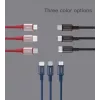 USB-Kabel Orsen S9M A auf Micro USB 2.1A 1 m schwarz
