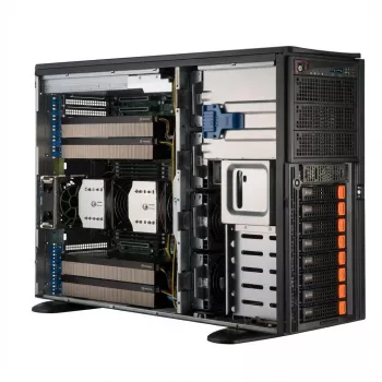 Barebone Server Supermicro GPU SuperServer 4U Dual Socket 4677 SYS-741GE-TNRT