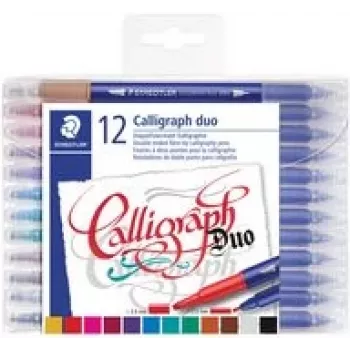 Kalligraphie-Stift Staedtler 3005 Multicolour 12 Stück