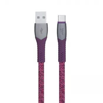 Kabel USB-C auf USB2 1,2 M/ROT PS6102 RD12 Rivacase