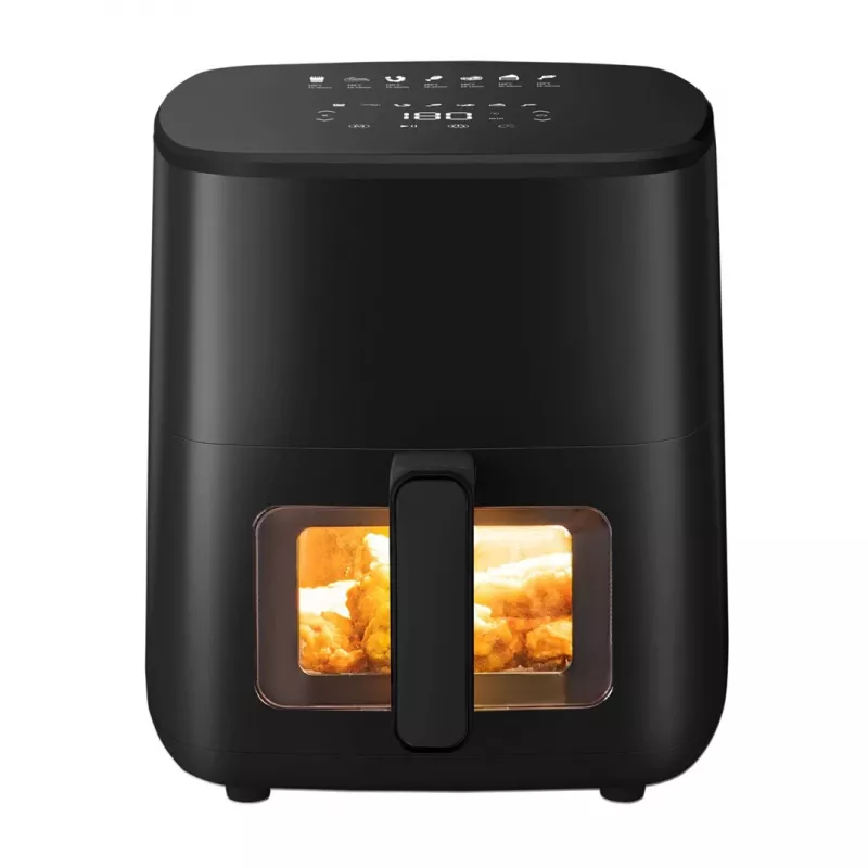 Extralink Home SJ-500 5L Single 1500 W Heißluftfritteuse Schwarz