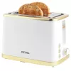 Toaster Petra PT5032WVDE 2-Scheiben, kompakter elektrischer 2-Schlitz-Toaster