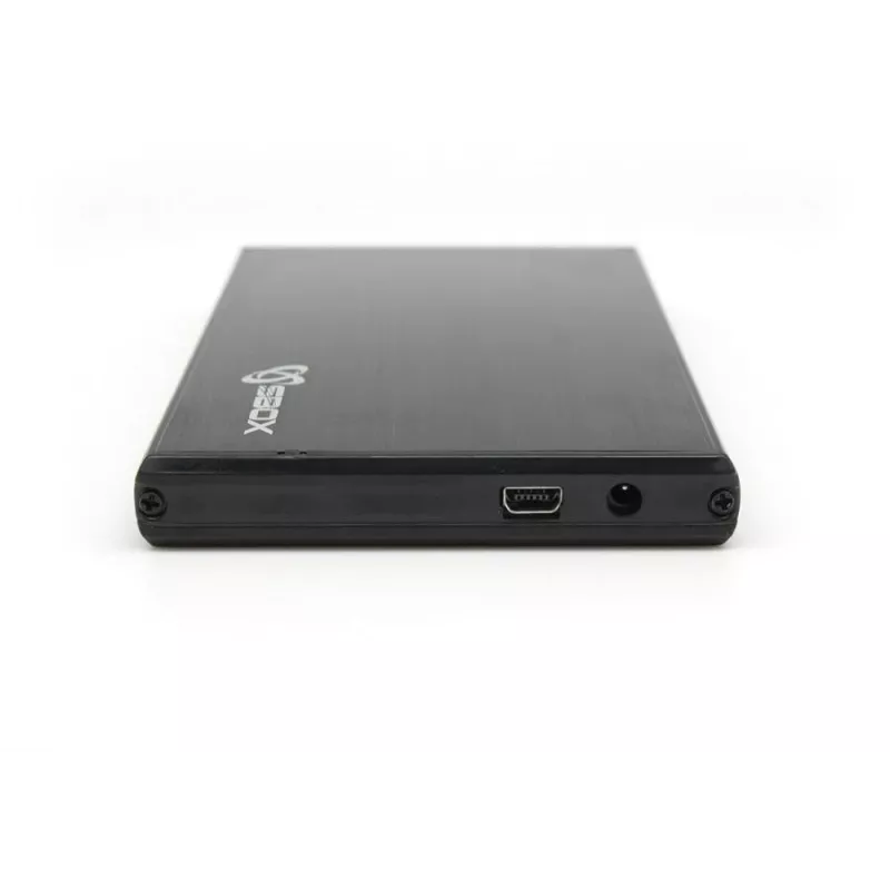 Sbox HDC-2562B 2,5 Zoll externes HDD-Gehäuse Blackberry Black