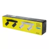 Maclean MCE452 B Wand- und Deckenstrahler, beweglich, Aluminium, 2xGU10, Schwarz matt