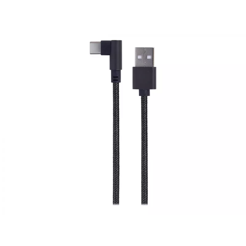 Kabel USB 2.0 auf USB-C abgewinkelt / CC-USB2-AMCML-0,2M GEMBIRD