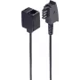Telefonkabel ShiverPeaks BS71035 0,2 m Schwarz