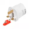 Netzteil IBOX iaukeu Netzladegerät mit austauschbaren UK- (Typ G) und EU-Steckern (Typ E), 100–240 V 50/60 Hz, 7,5 A, weiß