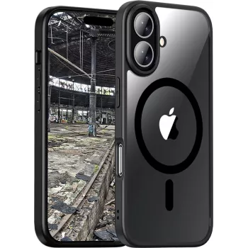 JT Berlin BackCase Pankow Hybrid MagSafe | Apple iPhone 17 | schwarz/transparent | (11159)