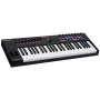 M-Audio Oxygen Pro 49 MIDI-Tastatur-Controller — 49 Tasten, 16 Pads, 9 Fader, OLED-Display, USB, MIDI-Out