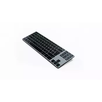 Tastatur Aluminium Mac Tenkeyless RGB Space Gray