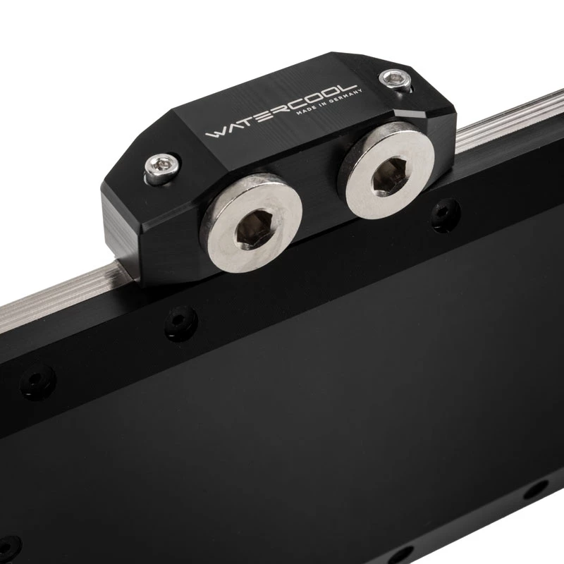 Watercool Fullcover-GPU-Wasserkühler Heatkiller IV für Radeon RX 5700 XT — Acetal-Oberseite mit vernickelter Kupferbasis
