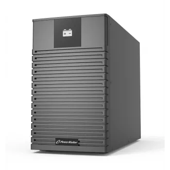 USV-Batterieschrank PowerWalker BP I72T-12x9Ah Tower Schwarz — 12 Einschübe, 9 Ah Batterien, Rollen, 318×192×428 mm