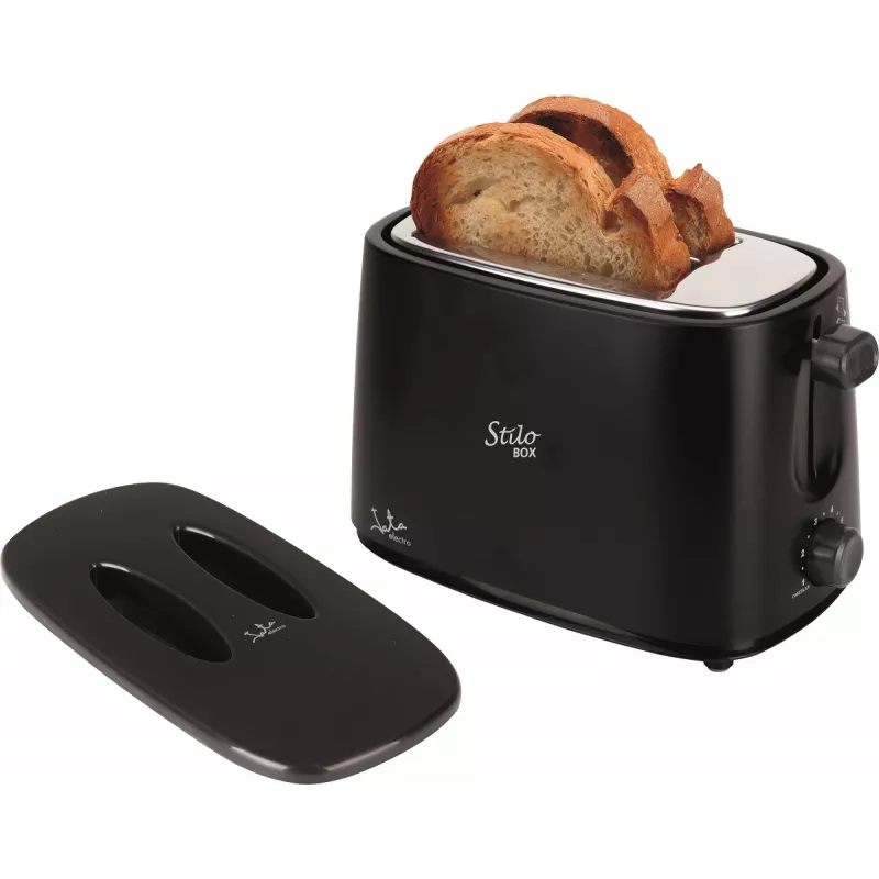 Toaster JATA TT631 2 Scheiben 750 W Schwarz Edelstahl