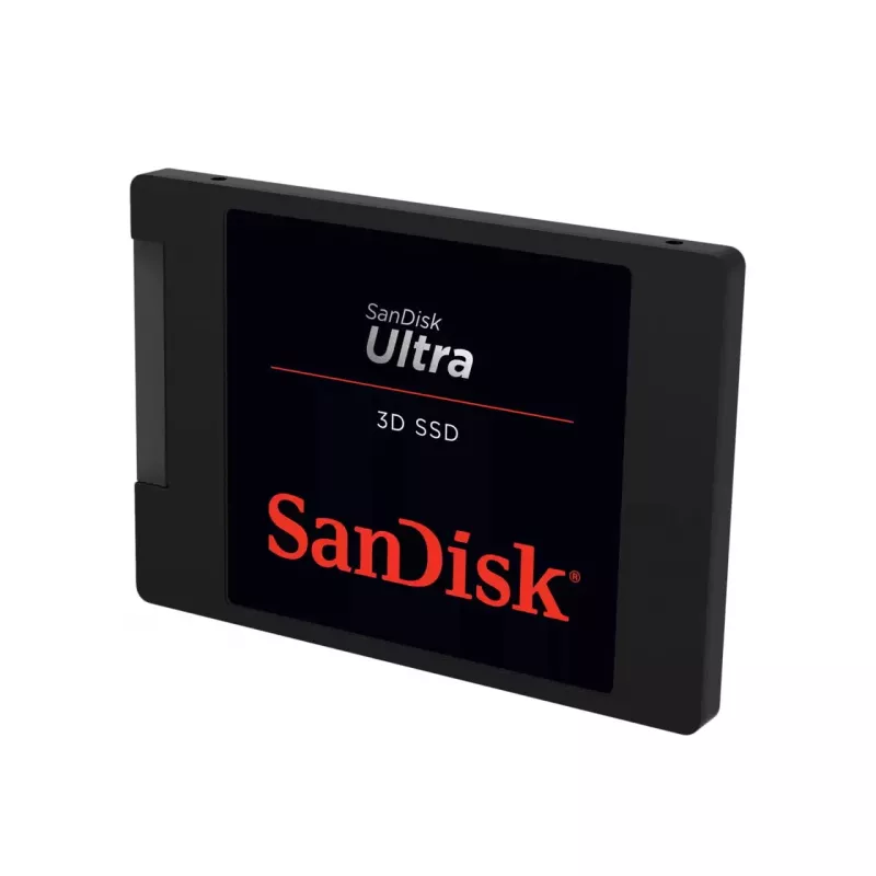 SanDisk Ultra 3D - SSD - 500 GB - intern - 2,5 (6,4 cm) - SATA 6 Gbit/s (SDSSDH3-500G-G26)